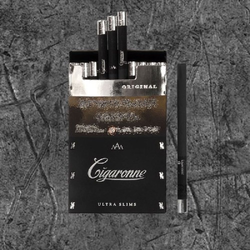 Cигареты Сигарон Ультра Слимс Черный (Cigaronne Ultra Slims Black)
