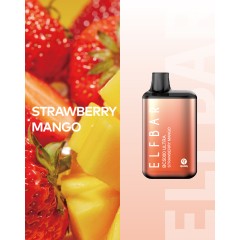 Электронная сигарета Эльф Бар 5000 затяжек Клубника Манго (Elf Bar BC5000 Strawberry Mango)