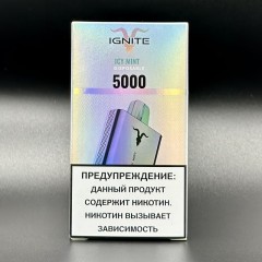 Электронная сигарета IGNITE (5000) V50 Icy Mint
