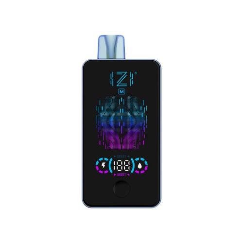 Электронная сигарета IZI MODEL M 22000 - Double Ice Blueberry (Черника с двойным льдом)