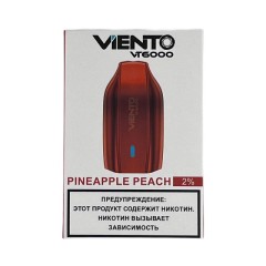 Электронная сигарета Viento VT 6000 - Ананас персик (Pineapple Peach)
