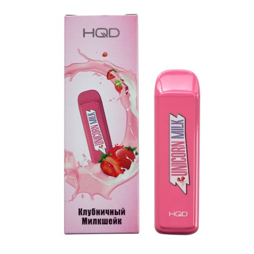 HQD Mega Unicorn Milk (HQD Мега Клубничный Милкшейк)