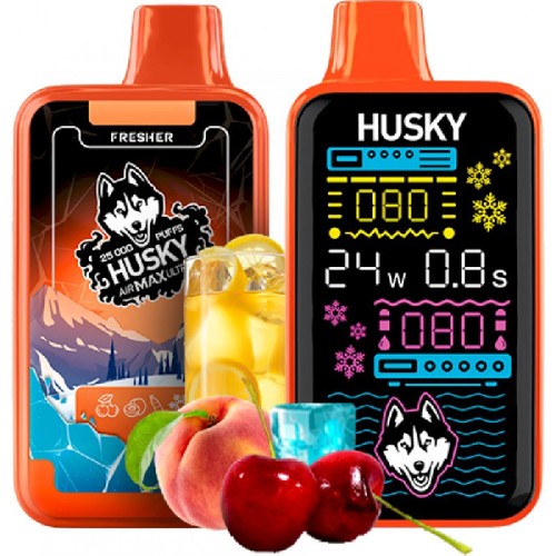 Husky Air Max Ultra Strong 25000 Fresher (Вишня Персик Лимонад)