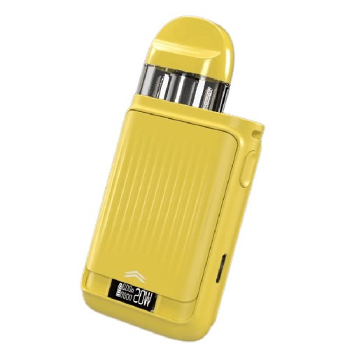 Перезаправляемая Под-система Бруско Миникан Плюс Слайдер (Brusko Minican Plus Slider) 1200 mah, Желтый