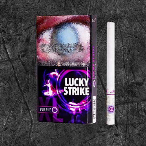 Сигареты Лаки Страйк 100 Фиолетовые (Lucky Strike XL Purple)