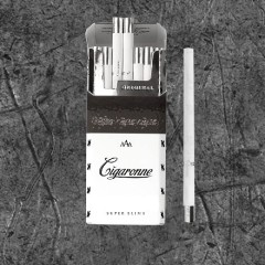 Сигареты Сигарон Супер Слимс Белый (Cigaronne Super Slims White)