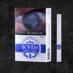 Сигариллы Бохем Либре Классик Блю Кинг Сайз (Bohem Libre Classic Blue King Size) Сигариллы классические крепостью 6 мг , формата Кинг Сайз