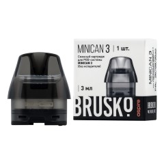 Сменный картридж Brusko Minican 3 - 3 мл (без испарителя)