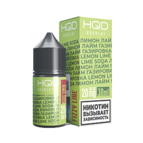 Жидкость HQD ABSOLUT FIZZY LINE Lemon lime soda / Лимон лайм газировка